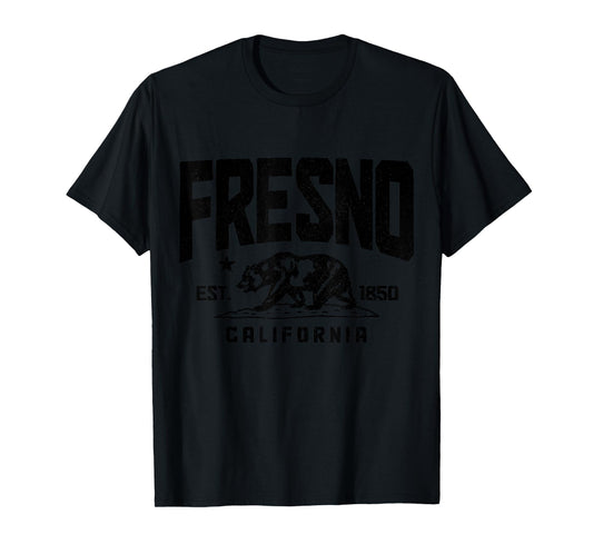 Fresno California Est. 1850 Pride Vintage T-Shirt