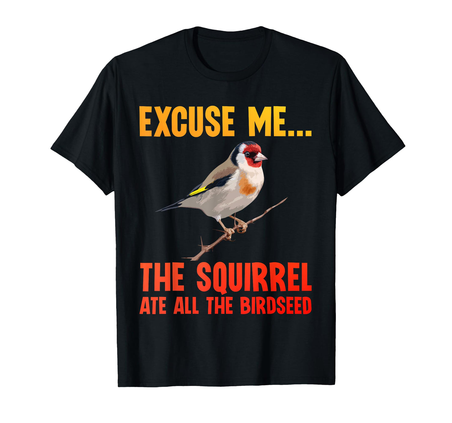 Bird Art For Men Women Kid Bird Watching Birding Birdwatcher T-Shirt