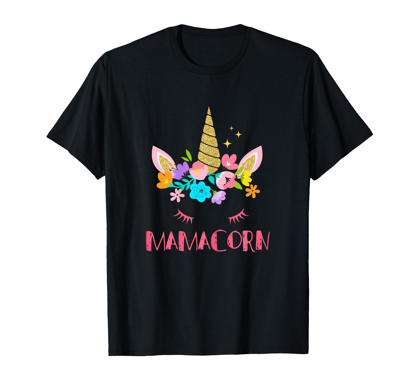 Funny Mamacorn Unicorn Costume Mom Mother's Day T-Shirt T-Shirt