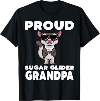 Mens Sugar Glider Grandpa T-Shirt