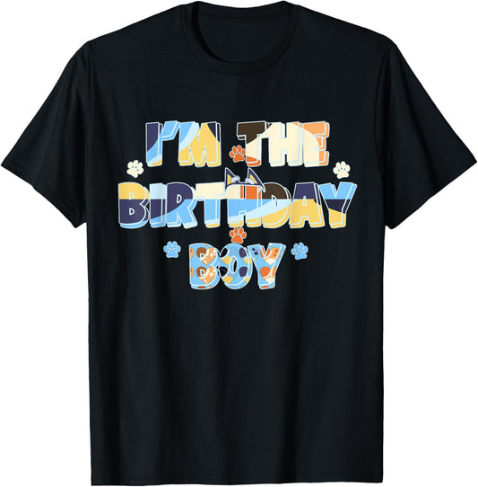 Im The Birthday Boys Dog Family Party T-Shirt