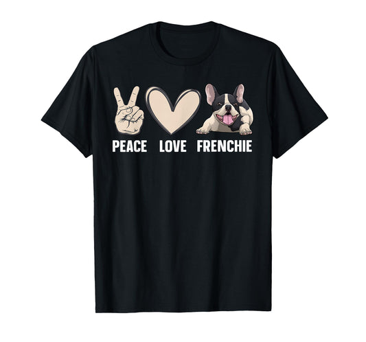 Cool French Bulldog Art for Men Women Kids Frenchie Lover T-Shirt