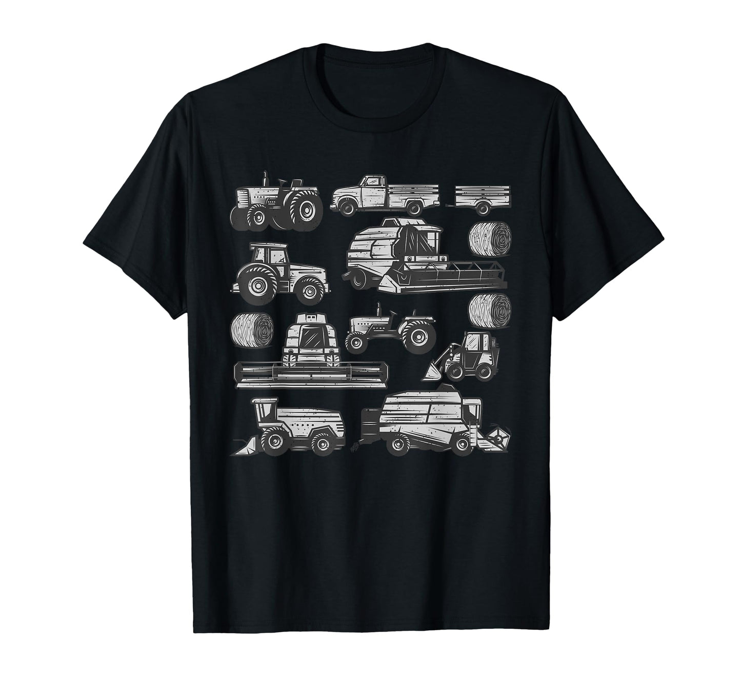 Tractor Farmer Art For Men Women Kids Farming Trucks Lover T-Shirt