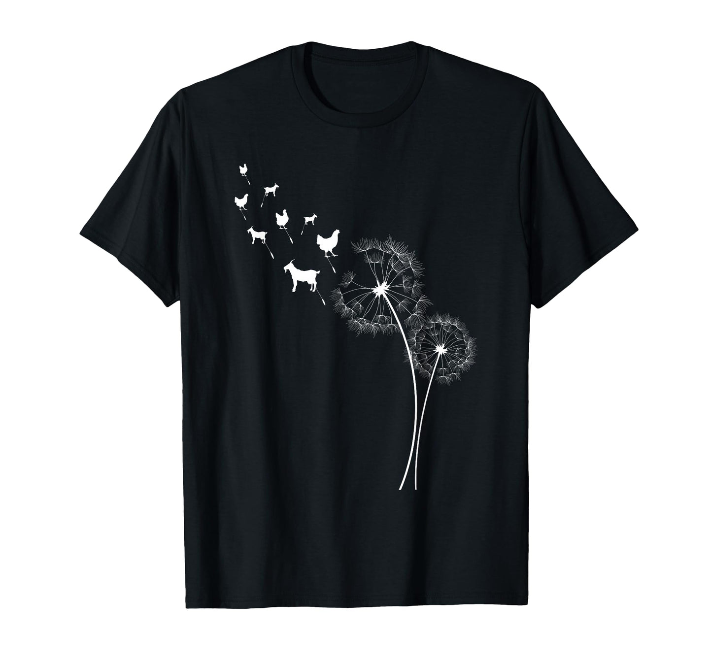 Dandelion Goat and Chicken T-Shirt