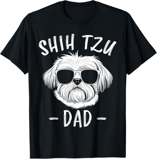 Shih Tzu Dad Funny Shih Tzu T-Shirt