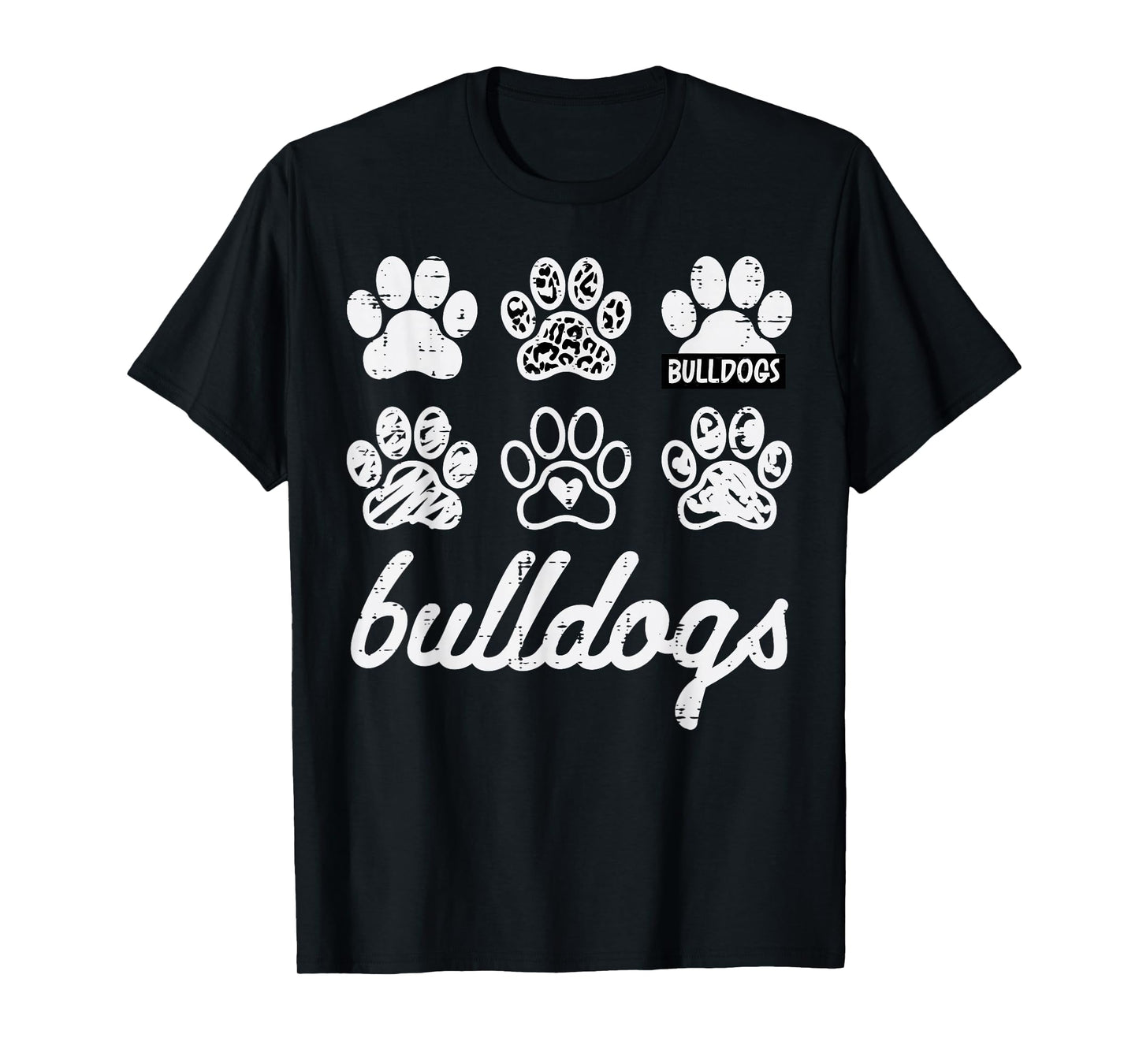 Bulldog Girls Youth Boys Teen Kids Men Women T-Shirt