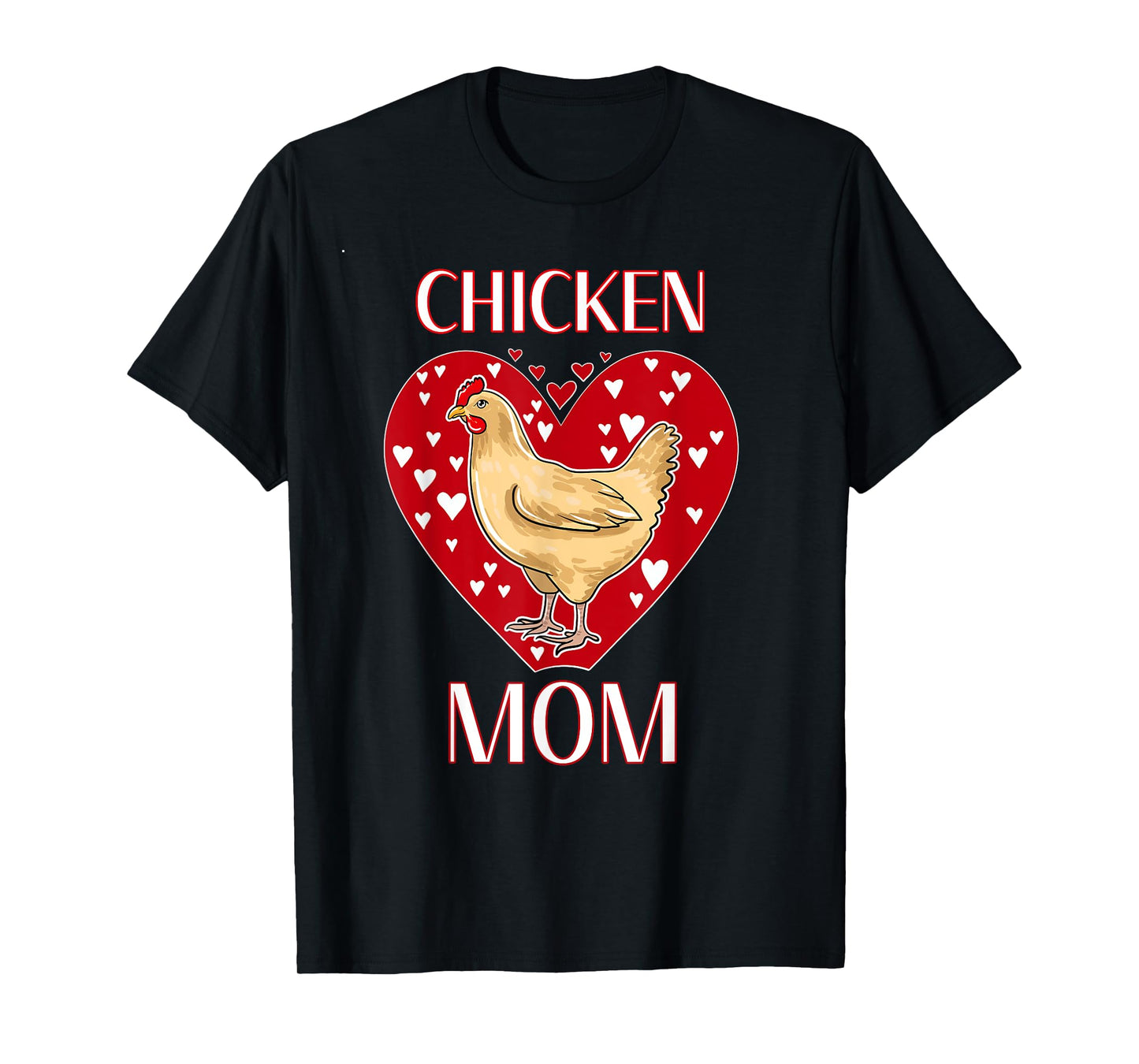 Chicken Mom Funny Chicken Owner Illustration for Women T-Shirt