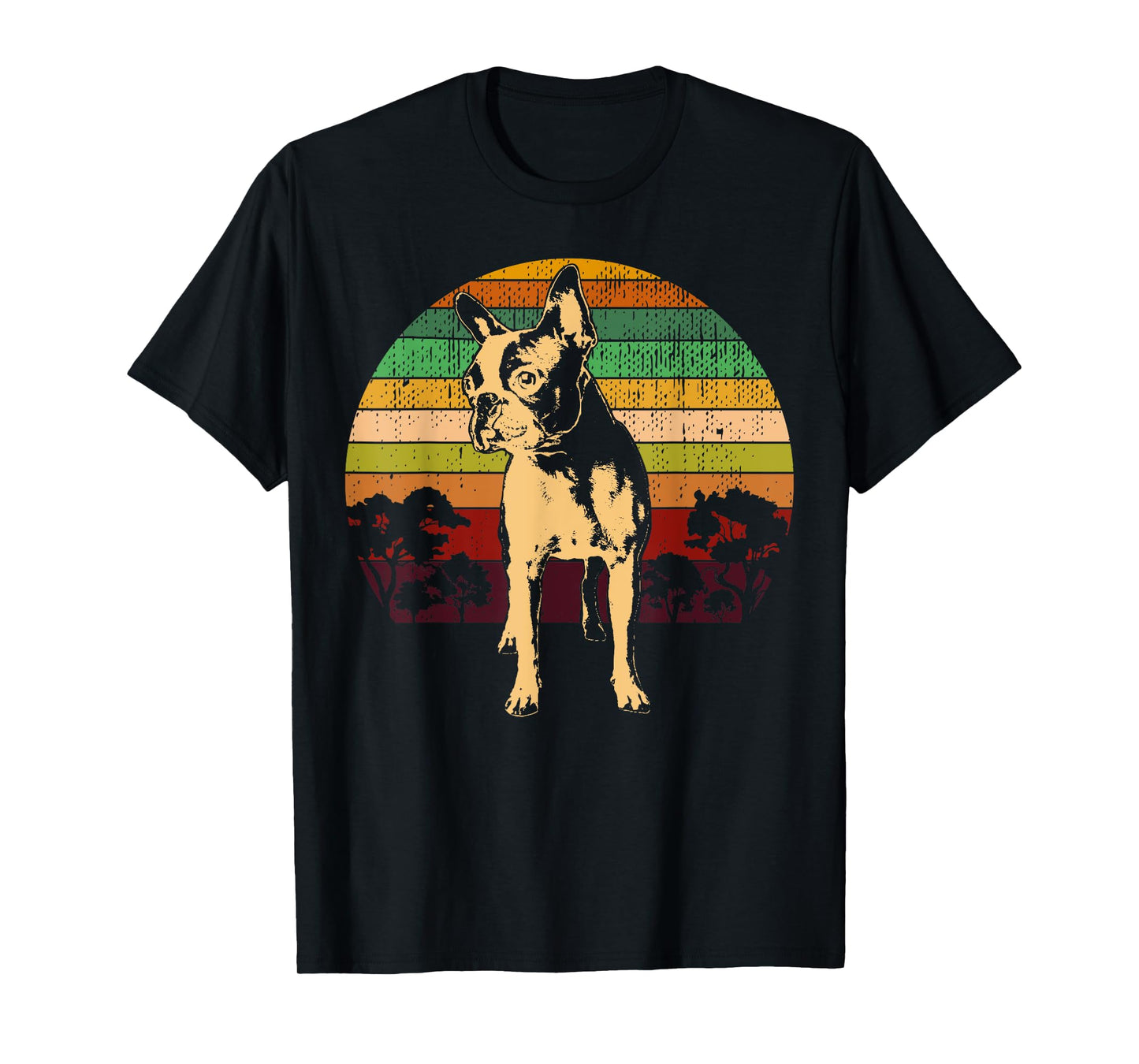 Boston Terrier Boston-Bulldog T-Shirt for Men Women Kids