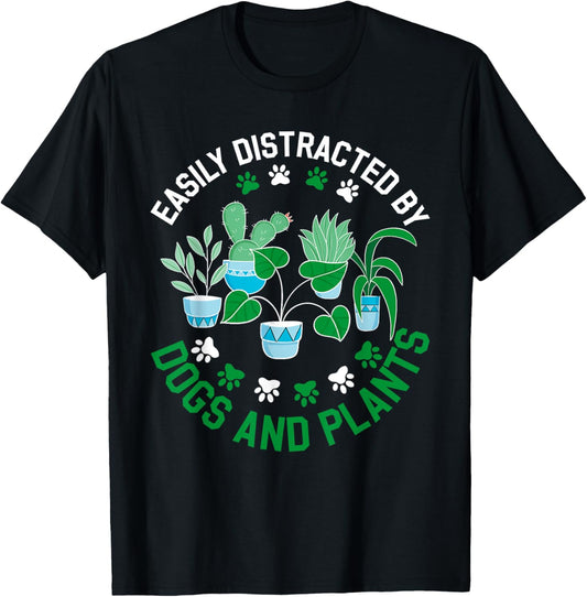 Plants and Dogs Shirt Dogs Plant T-Shirt