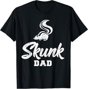 Skunk Dad - Animal Pet Lover Owner T-Shirt