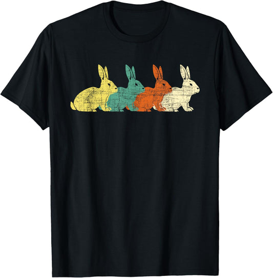 Funny Rabbit Shirts Retro Rabbit - Zookeeper Bunny Owner Veterinarian T-Shirt