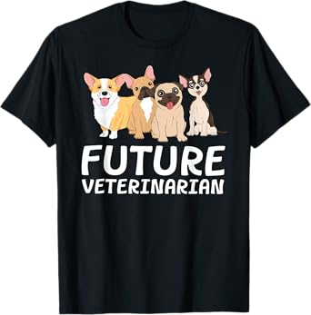 Future Veterinarian Vet Tech Student Graduation Dogtor Dog T-Shirt