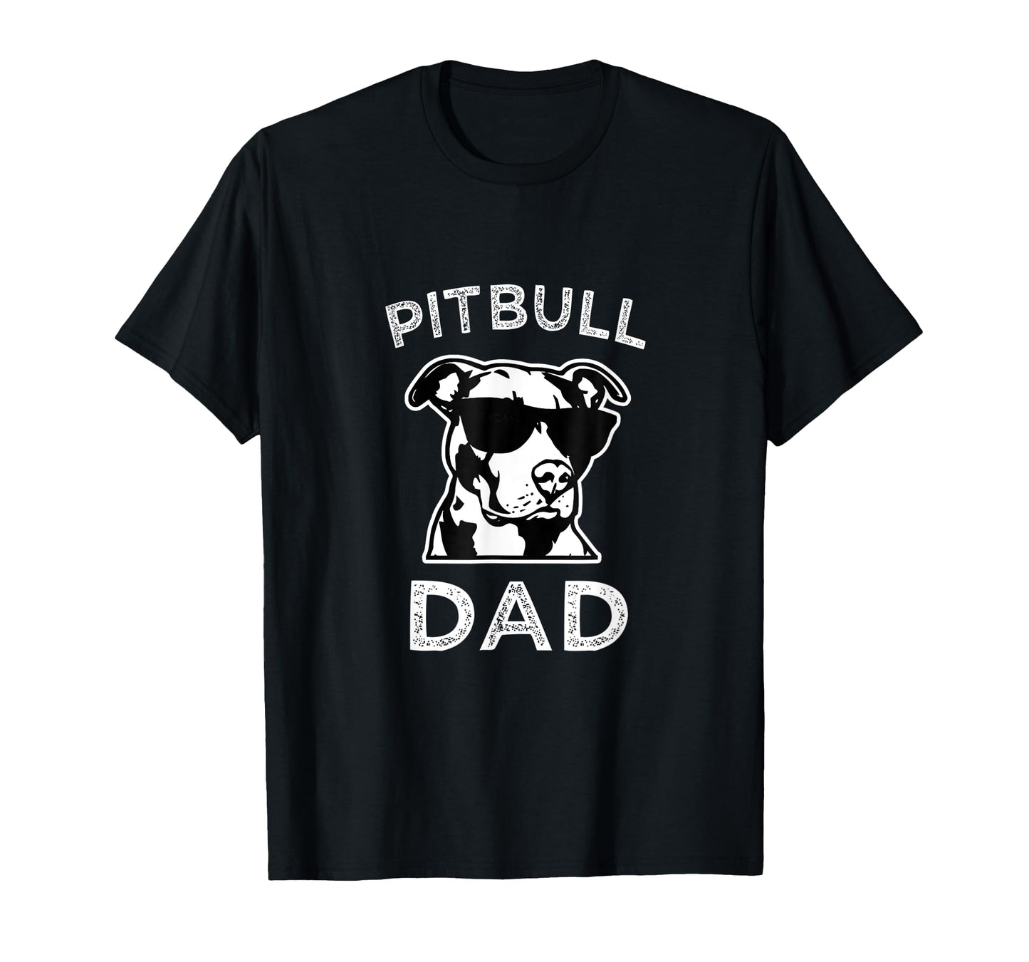 Proud-Pitbull-Dad Men's Pit-Bull-Dog Shirt funny Pittie T-Shirt