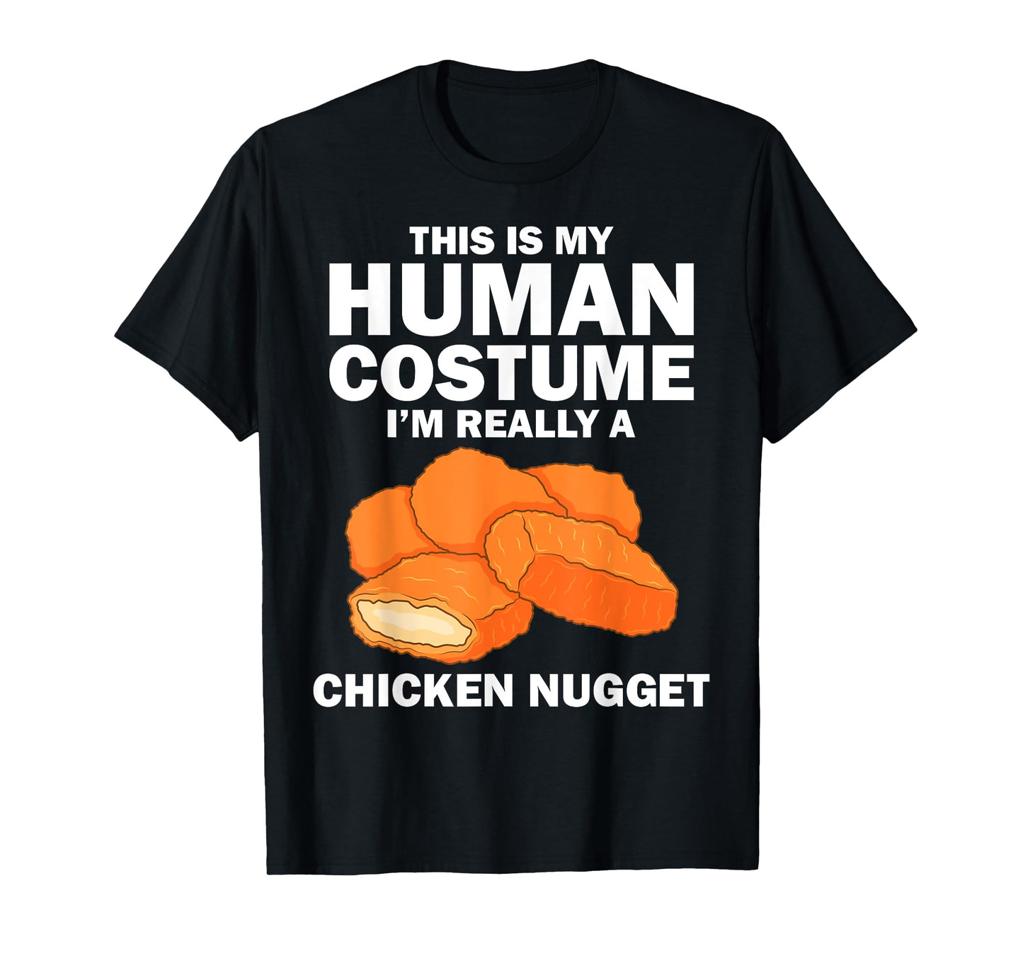 Funny Chicken Nugget Costume For Kids Fashion Nugget Foodie T-Shirt