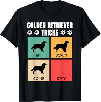 Funny Golden Retriever Dog Owner T-Shirt