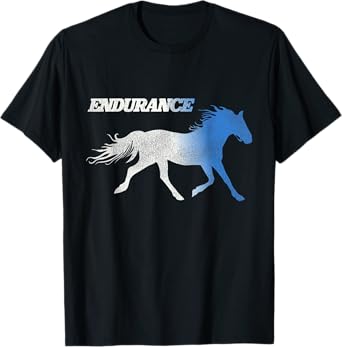 Vintage Napo Leo Dynamite Running Horses Endurance T-Shirt