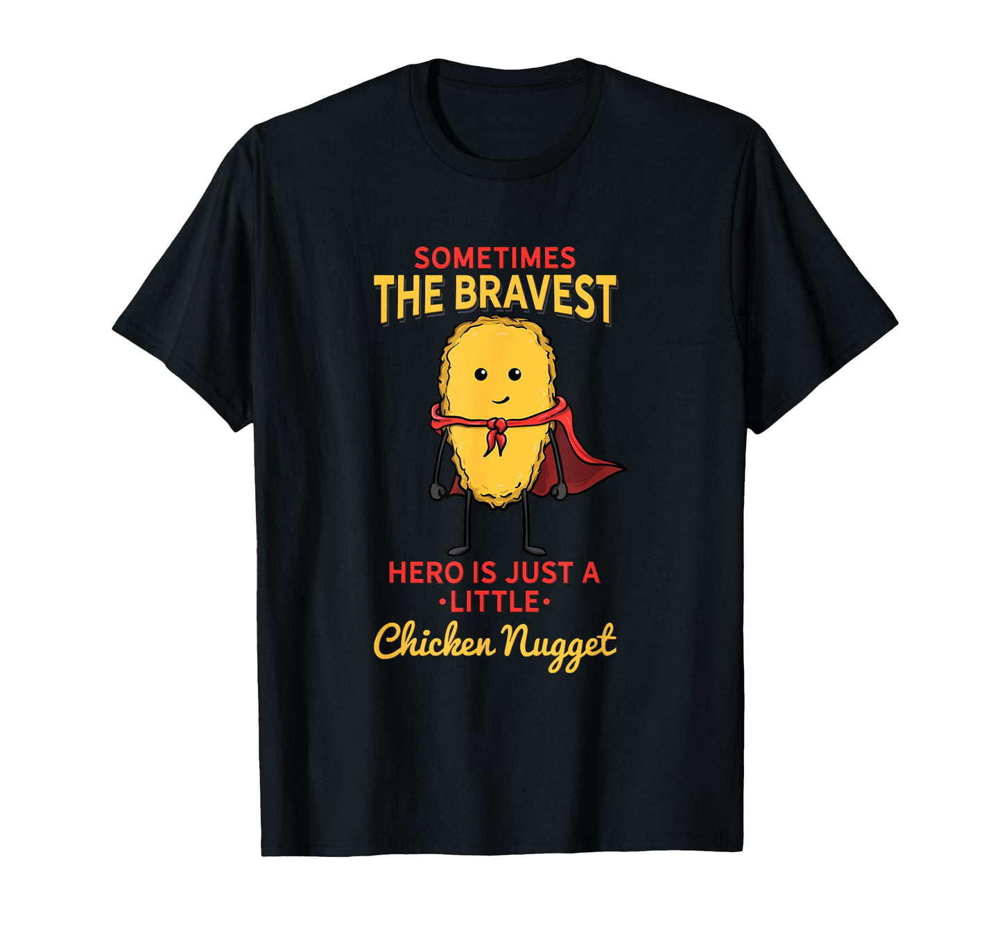 Chicken Nugget Superhero Superpower T-Shirt