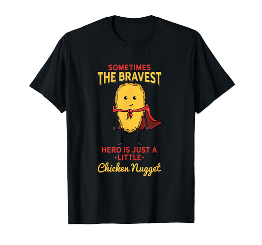 Chicken Nugget Superhero Superpower T-Shirt
