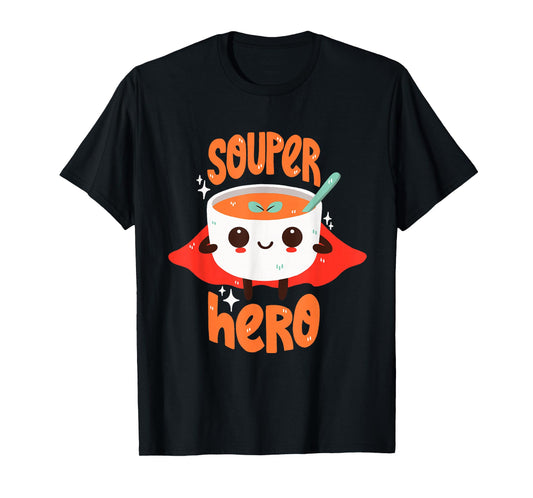 Superhero Soup Pun T-Shirt