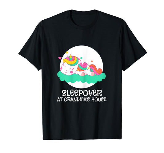 Sleepover at Grandma's Unicorn T-Shirt