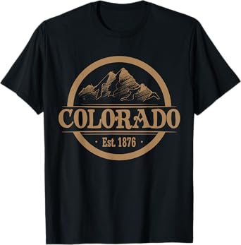 Colorado Souvenir Mountains T-Shirt