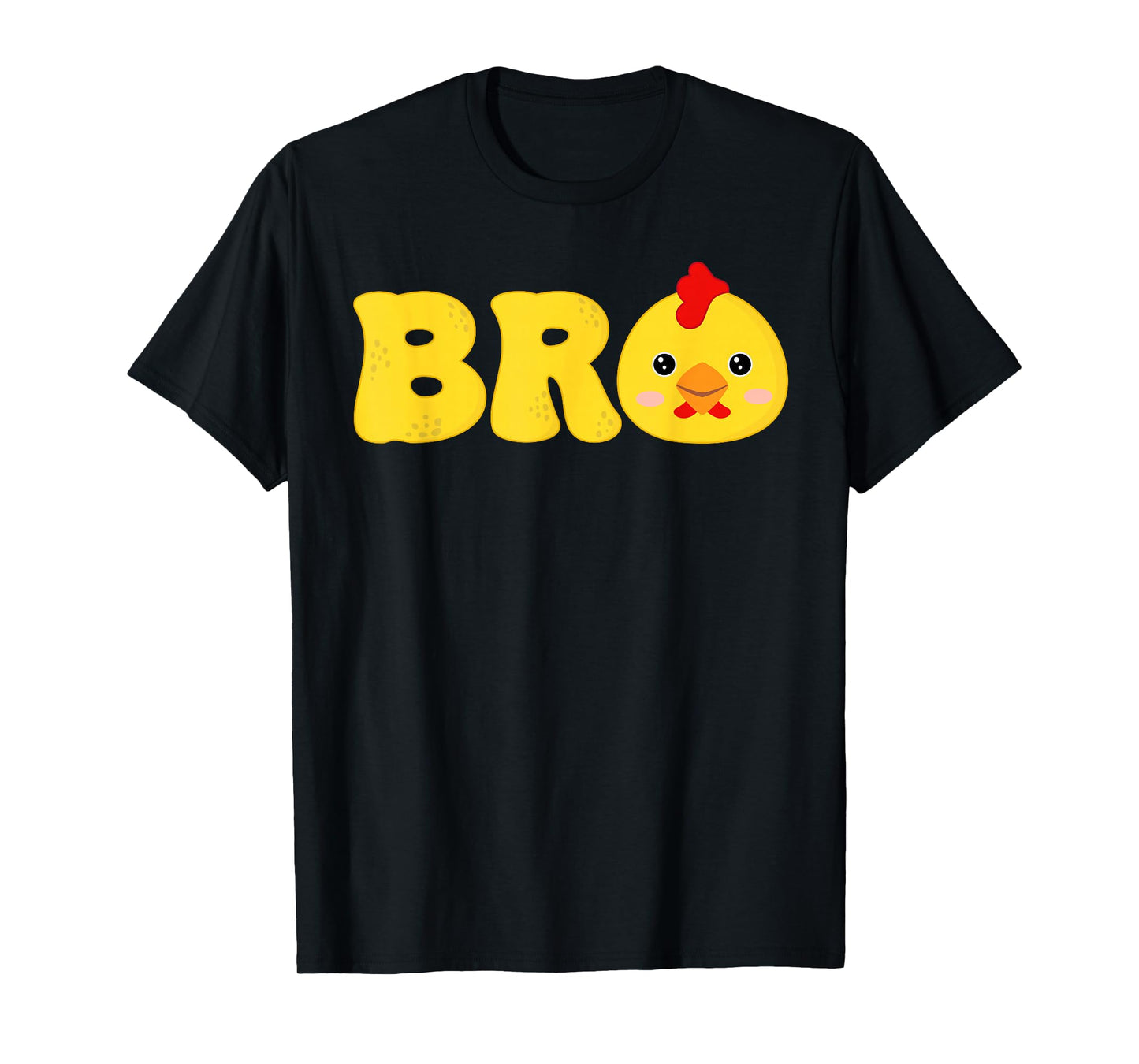 Brother of The Birthday Kids Funny Chicken Bro Family T-Shirt