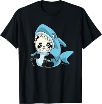 Adorable Baby Panda Shark T-Shirt