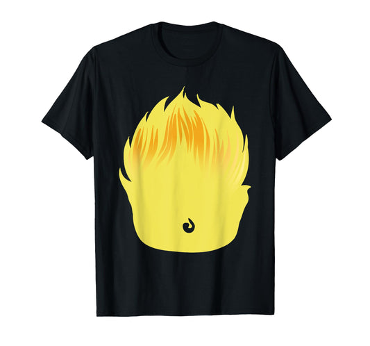 Halloween Fox Lion Monkey Stomach Wild Animal Costume TShirt