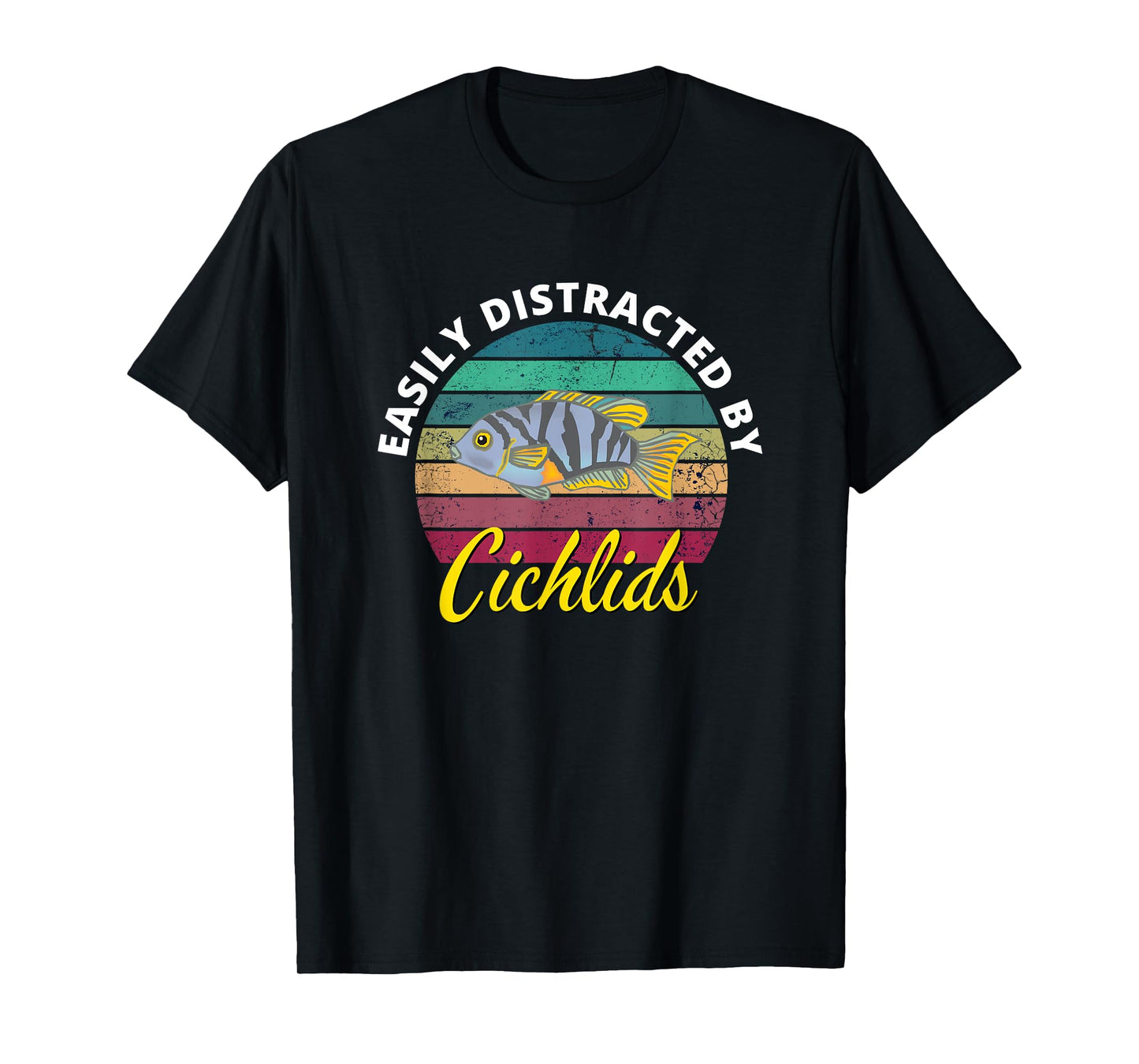 African Cichlids Peacock Cichlid Breeders Keepers Aquarium T-Shirt