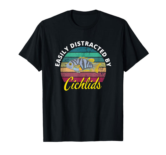 African Cichlids Peacock Cichlid Breeders Keepers Aquarium T-Shirt