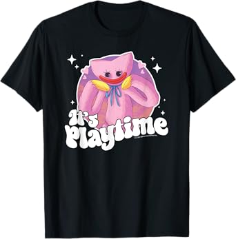 Poppy Playtime Kissy Missy It's Playtime Lovely Portrait T-Shirt