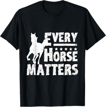 Horse rescue Every horse matters T-Shirt