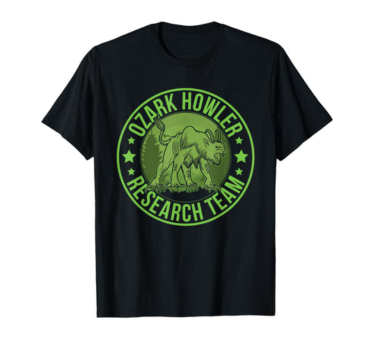 Ozark Howler Hide & Seek Research Team Champion Cryptid T-Shirt