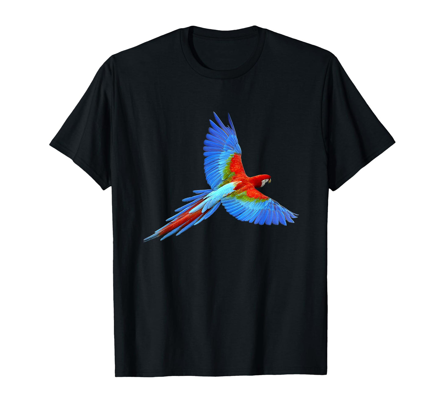 Beautiful Flying Macaw Parrot T-Shirt