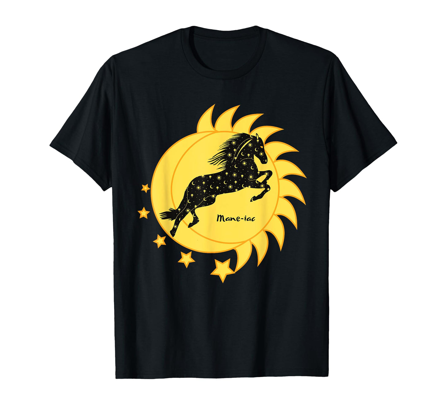 Cute Mane-iac Celestial Horse Dancer Girls Graphic T-Shirt