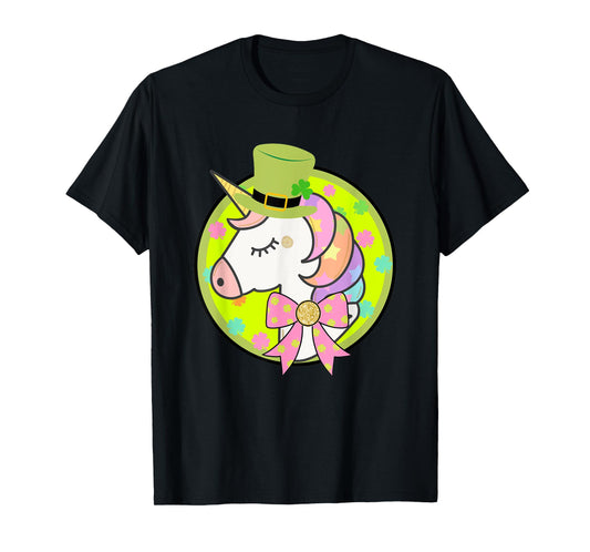 St. Patricks Day Magical Unicorn Shrit T-Shirt