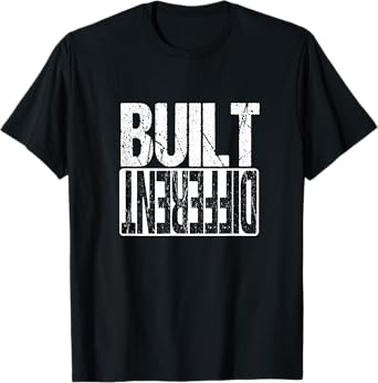 Motivational Hustle Built Different Grind Execution T-Shirt