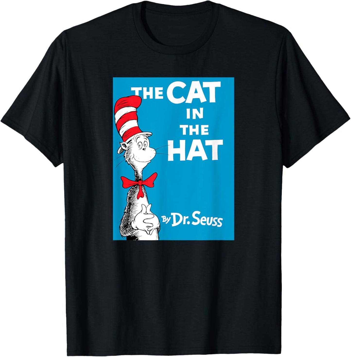 Dr. Seuss The Cat in the Hat Book Cover T-Shirt