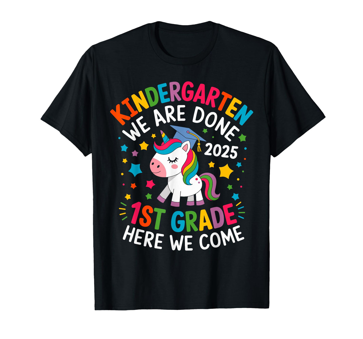 Kindergarten Graduation 2025 For Girls T-Shirt