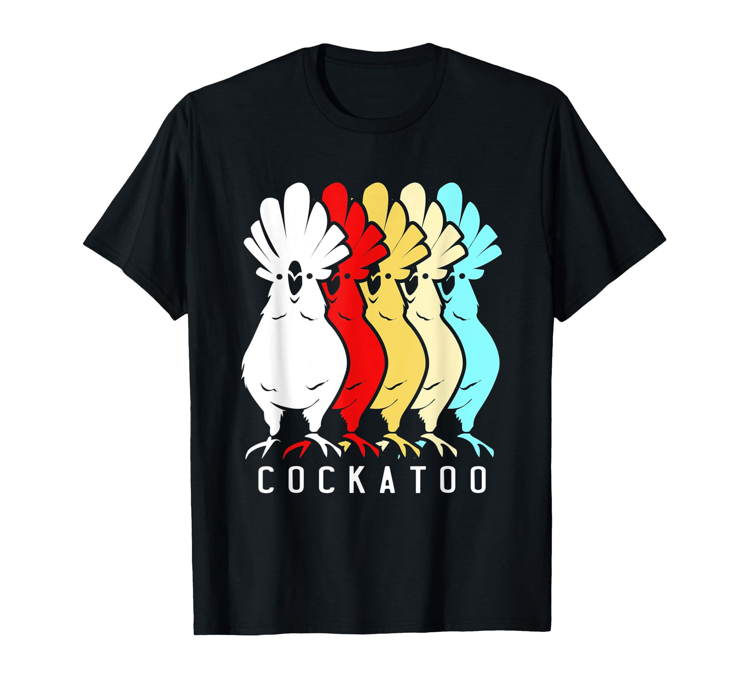 Retro Vintage Cockatoo Squad T-Shirt