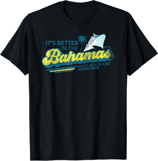 The Bahamas Cruise Half Moon Cay Travel Bahamas Vacation T-Shirt