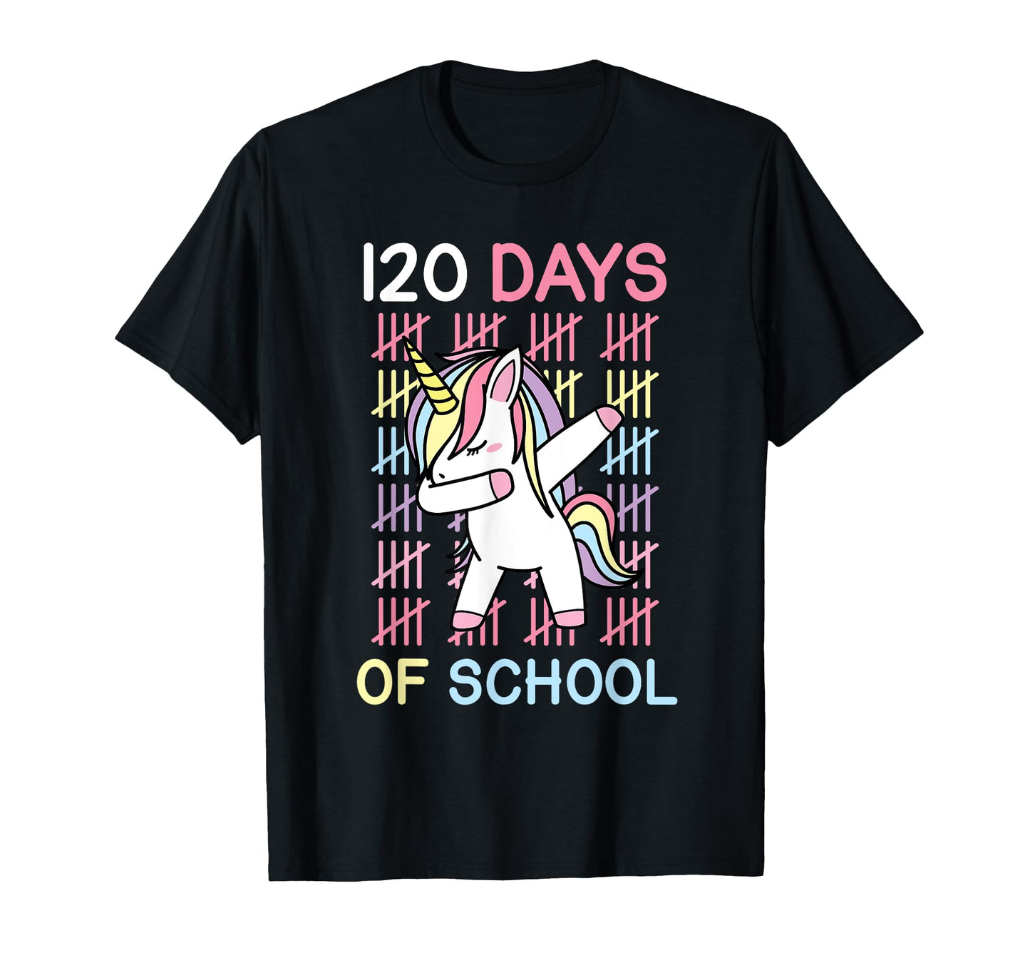 1st Grade 120 Days of School Unicorn Shirt Teacher Kids T-Shirt