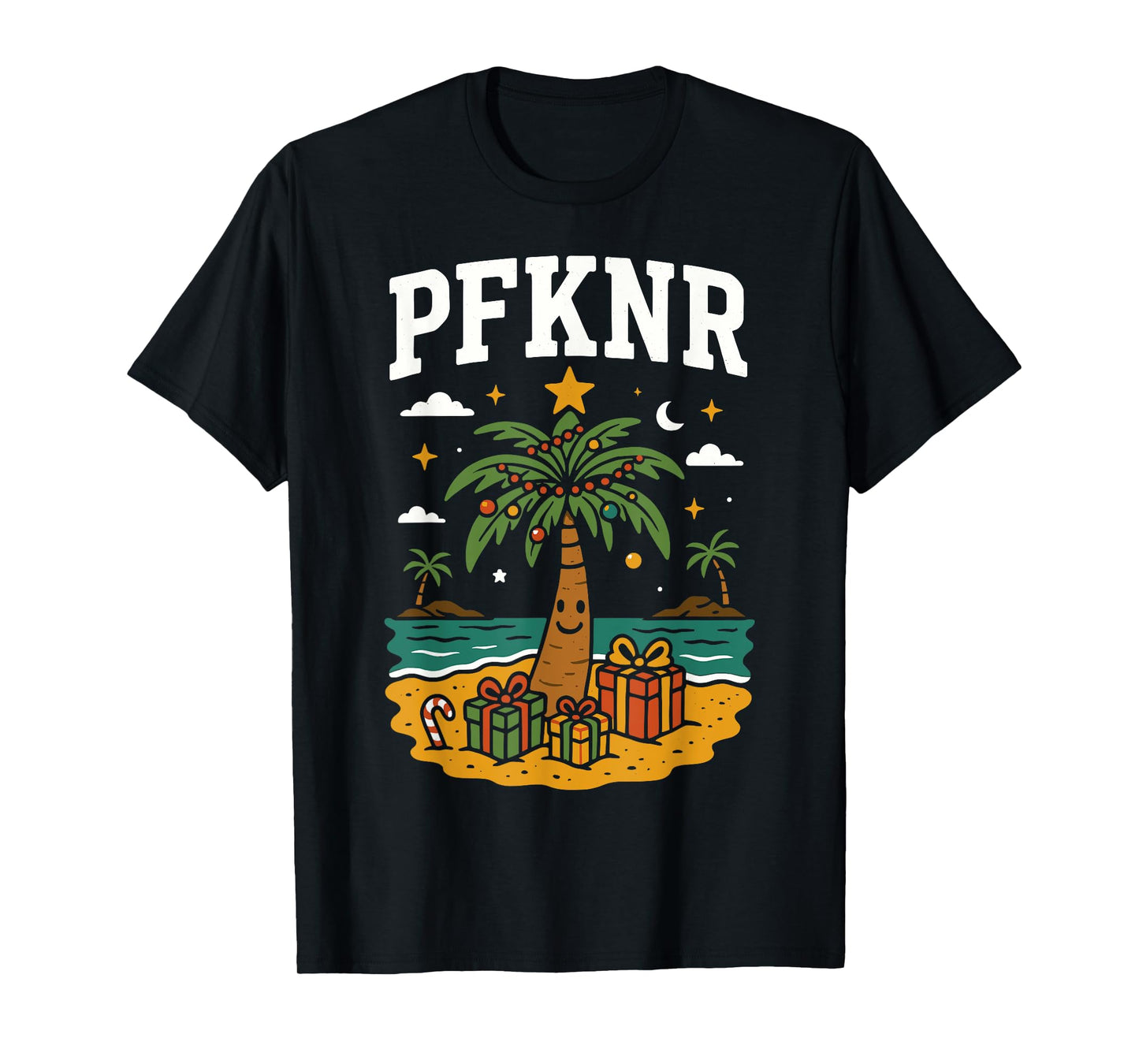 PFKNR Navidad Tropical Puerto Rico Xmas T-Shirt