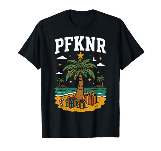 PFKNR Navidad Tropical Puerto Rico Xmas T-Shirt