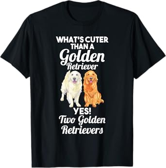 Two Golden Retrievers T-Shirt
