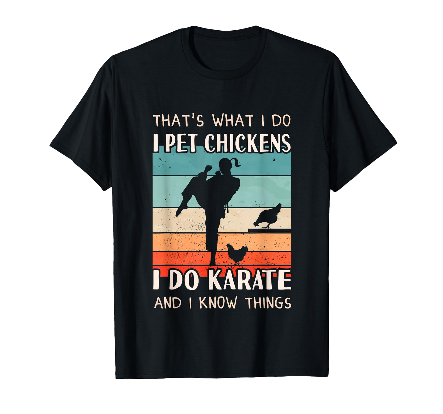 Karate Outfit - Chicken Breeder Design Women Karate T-Shirt