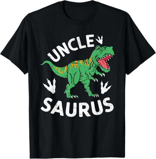 Uncle Saurus Dinosaur Birthday Family Matching Outfits T-Shirt