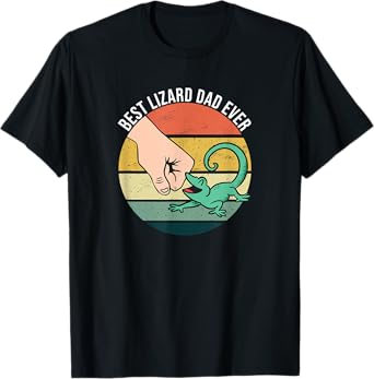 Best Lizard Dad Ever For Lizard Owner T-Shirt