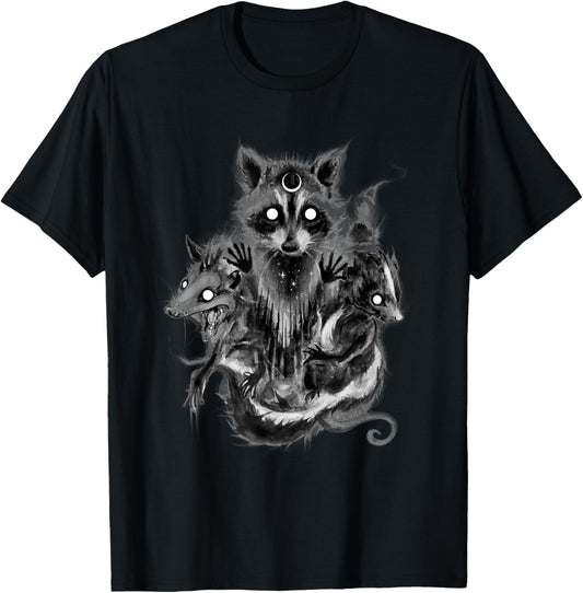 Team Trash Spirit Opossum Raccoon Skunk Local Street Cats T-Shirt