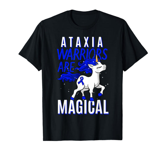 Ataxia Movement Disorder Dystaxia Friedreich's Unicorn Lover T-Shirt